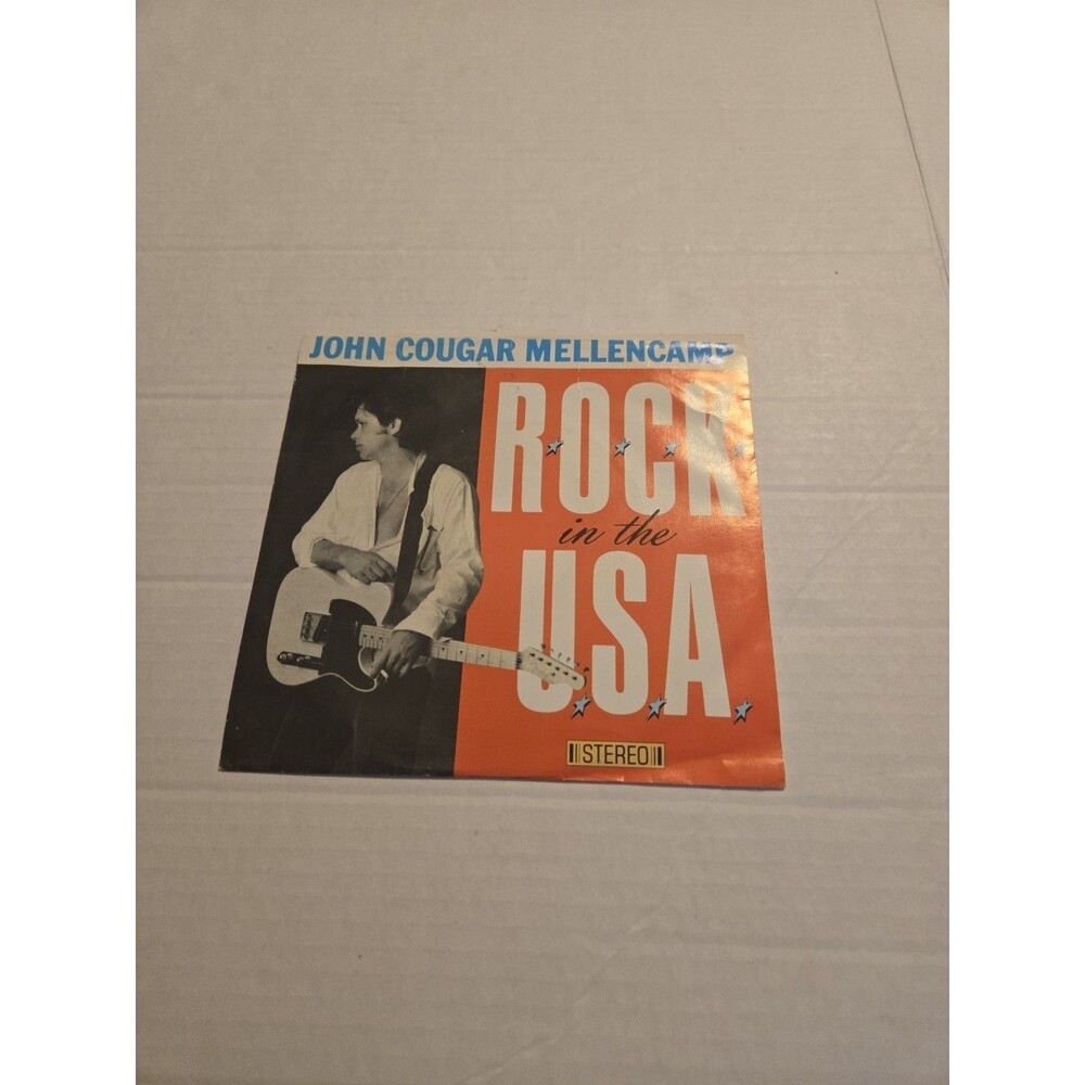 John Cougar Mellencamp ROCK In The USA 45 RPM Vinyl Record